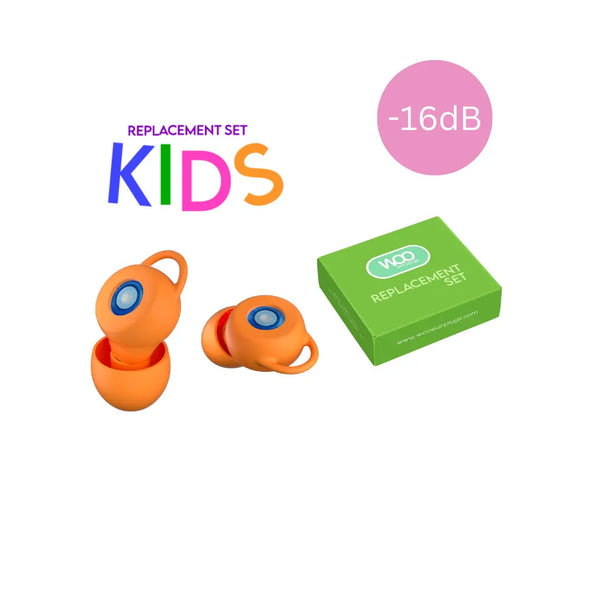 Woo Connect Kids – Tapones para niños con reducción de ruido