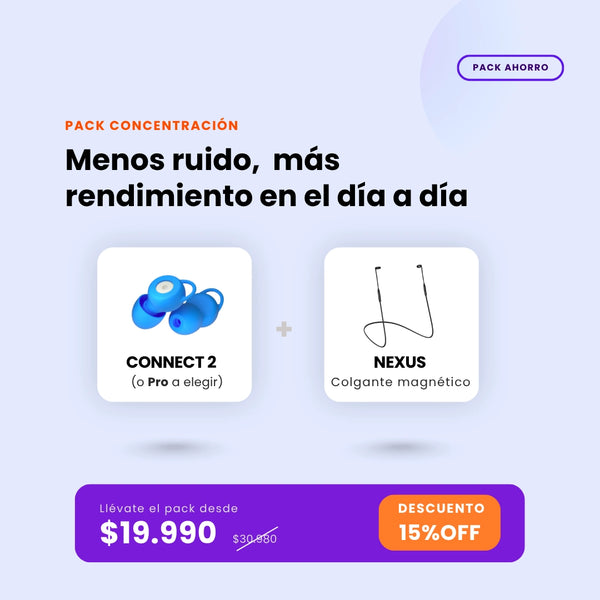 Pack Concentración – Connect 2 o Pro + Nexus
