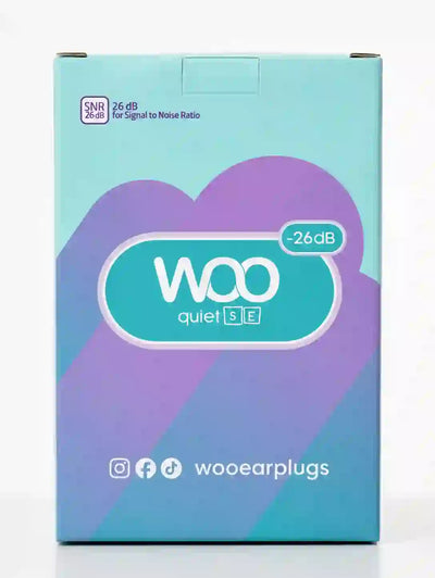 Woo Quiet SE — Protector Auditivo Liviano de Reducción de Ruido