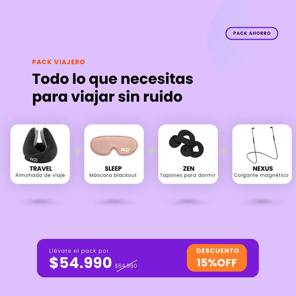 Pack Viajero – Zen 2 + Travel + Sleep + Nexus