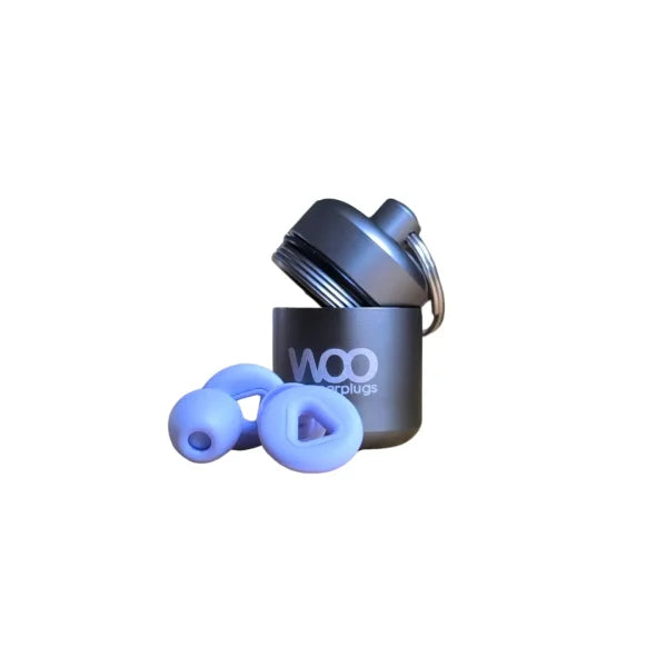 Llavero Estuche Porta Tapones Auditivos Woo Earplugs