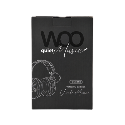 Woo Quiet Music – Orejera con Monitoreo para Músicos
