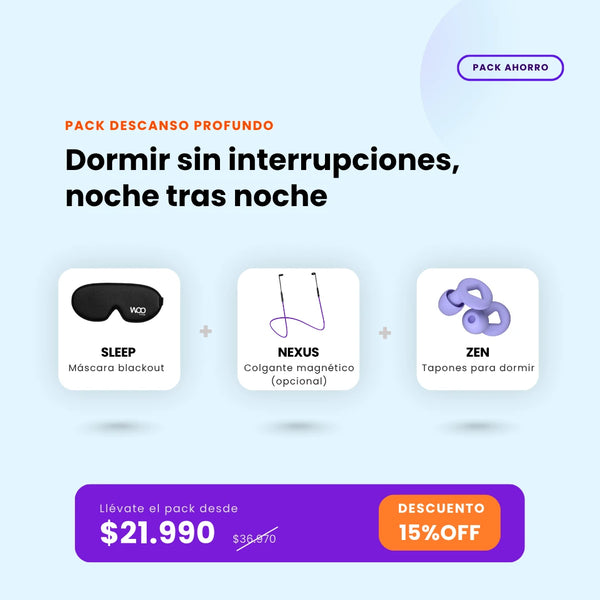 Pack Descanso Profundo – Zen 2 + Sleep + Nexus opcional