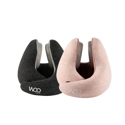 Woo Travel – Almohada de viaje con reducción de ruido