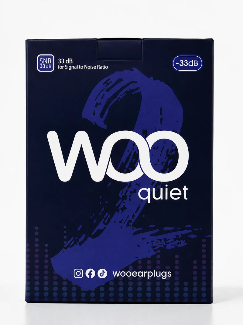 Woo Quiet 2 — Protector Auditivo Tipo Cintillo de Alta Reducción de Ruido