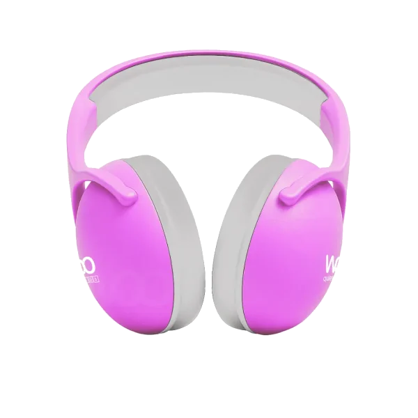 Woo Quiet Kids protector auditivo infantil rosado