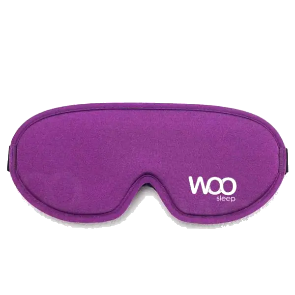 Woo Sleep antifaz para dormir blackout púrpura