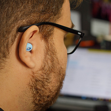 Tapones para los oídos Gold Loop - Protección auditiva para música